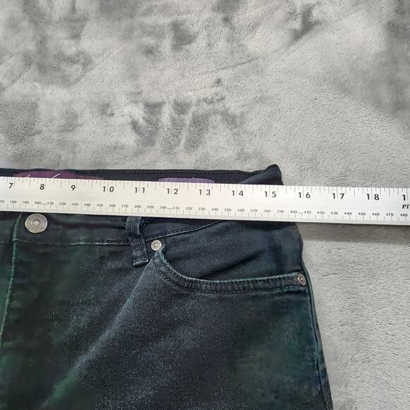 Gloria Vanderbilt Jeans Womens 12P PETITE Faded Black Amanda High Rise Slim Leg - Picture 12 of 16